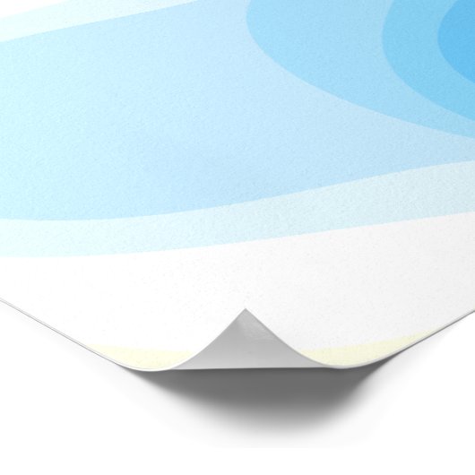 Durchbruch - Fraktal Art Poster (Ecke)