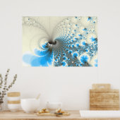 Durchbruch - Fraktal Art Poster (Küche)