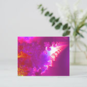 Durchbruch-Fraktal Postkarte (Stehend Vorderseite)
