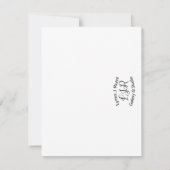 Durchbruch Mitteilungskarte (Rückseite)