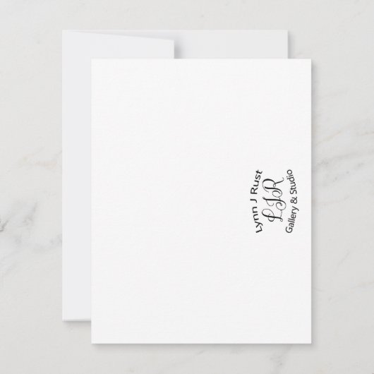 Durchbruch Mitteilungskarte (Rückseite)