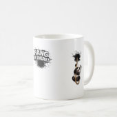 Durchbruch-Panda – Süße 3D-Wand-Illusionskunst Kaffeetasse (VorderseiteRechts)