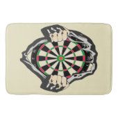 Durchbruch zum Bullseye - Ultimate Dartboard Badematte (Vorderseite)