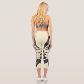 Durchbruch zum Bullseye - Ultimate Dartboard Capri Leggings (Rückseite)