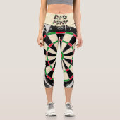 Durchbruch zum Bullseye - Ultimate Dartboard Capri Leggings (Vorderseite)