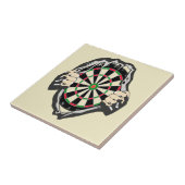 Durchbruch zum Bullseye - Ultimate Dartboard Fliese (Seite)