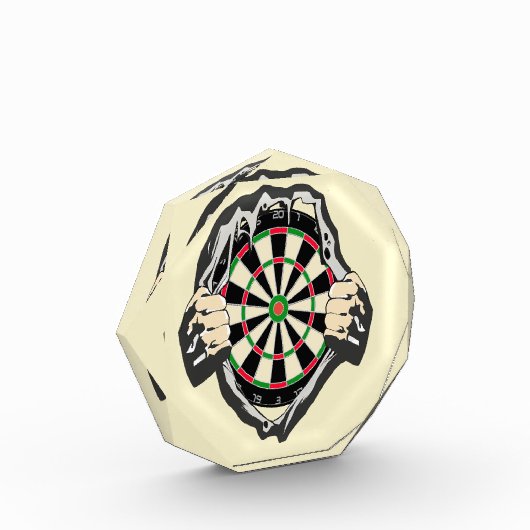 Durchbruch zum Bullseye - Ultimate Dartboard Fotoblock (Links)