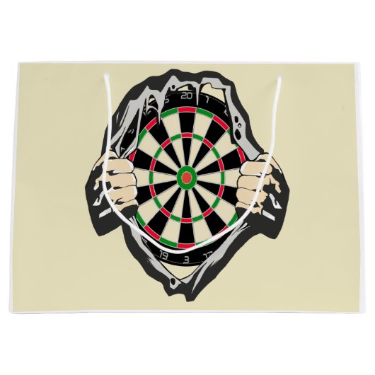 Durchbruch zum Bullseye - Ultimate Dartboard Große Geschenktüte (Vorderseite)