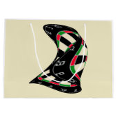 Durchbruch zum Bullseye - Ultimate Dartboard Große Geschenktüte (Rückseite)