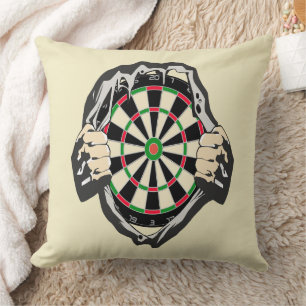 Durchbruch zum Bullseye - Ultimate Dartboard Kissen