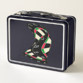 Durchbruch zum Bullseye - Ultimate Dartboard Metall Brotdose (Rückseite)