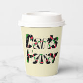 Durchbruch zum Bullseye - Ultimate Dartboard Pappbecher (Rückseite)