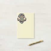 Durchbruch zum Bullseye - Ultimate Dartboard Post-it Klebezettel (Auf Schreibtisch)