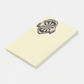 Durchbruch zum Bullseye - Ultimate Dartboard Post-it Klebezettel (angewinkelt)