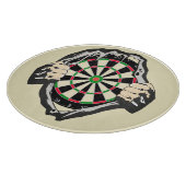 Durchbruch zum Bullseye - Ultimate Dartboard Schneidebrett (Ecke)