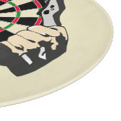 Durchbruch zum Bullseye - Ultimate Dartboard Schneidebrett (Ecke)