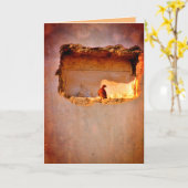 Durchdachte Taube Karte (Gelbe Blume)