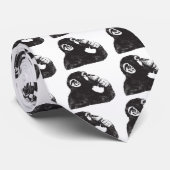 Durchdachter Affe Krawatte (Gerollt)