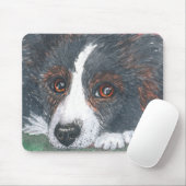 Durchdachter Border-Collie-Hund Mousepad (Mit Mouse)