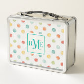 Durchdachter Schmetterlings-Schritt des Metall Brotdose (Rückseite)