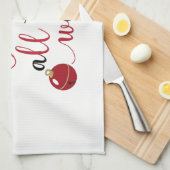 durchdrehen küchentuch (Viertel Falte)