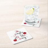 durchdrehen rechteckiger pappuntersetzer (Vor Ort)