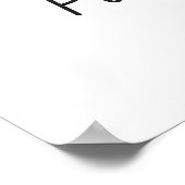 Durchdrücken - Motivierend Poster (Ecke)