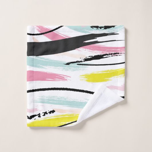 Durcheinander Badhandtuch Set (Waschlappen)