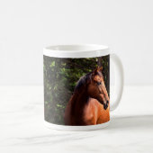 Durcheinander Clydesdale Pferd - Felsen Kaffeetasse (VorderseiteRechts)