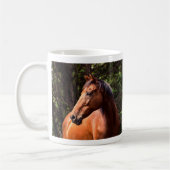Durcheinander Clydesdale Pferd - Felsen Kaffeetasse (Links)