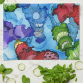 Durcheinander-Geschirrtuch Geschirrtuch (Gefaltet)