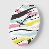 Durcheinander Große Wanduhr (Winkel)