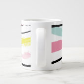 Durcheinander Jumbo-Tasse (Rückseite)