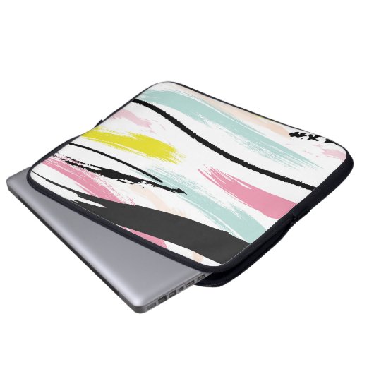 Durcheinander Laptopschutzhülle (Vorne Knopf)