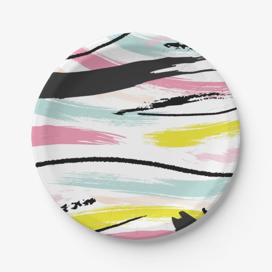 Durcheinander Pappteller (Vorderseite)