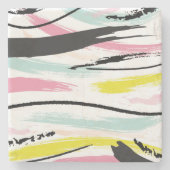 Durcheinander Steinuntersetzer (Vorderseite)