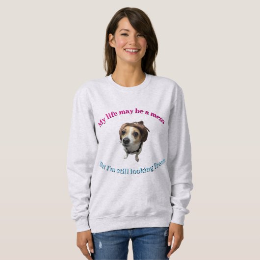 Durcheinander Sweatshirt (Vorne ganz)