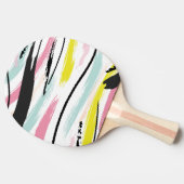 Durcheinander Tischtennis Schläger (Seitenansicht)