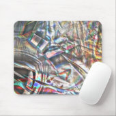 Durcheinander von bunten Strichen in rustikalem un Mousepad (Mit Mouse)