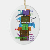 Durcheinander von Swim fasst Keramik-Verzierung ab Keramik Ornament (Rechts)