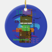 Durcheinander von Swim fasst Keramik-Verzierung ab Keramik Ornament (Hinten)