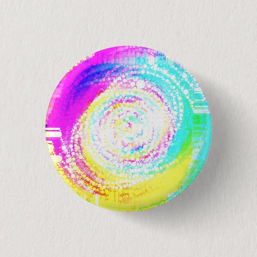 Durcheinandergebrachte Mosaik Button (Vorderseite)