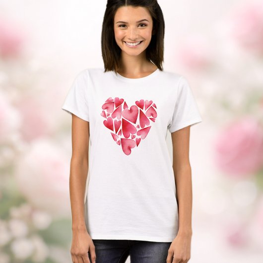 Durcheinandergeratene Herzen T-Shirt