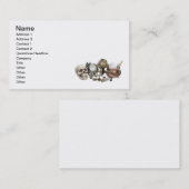 Durcheinandergeworfene Hexe-Ecke Visitenkarte (Vorne/Hinten)