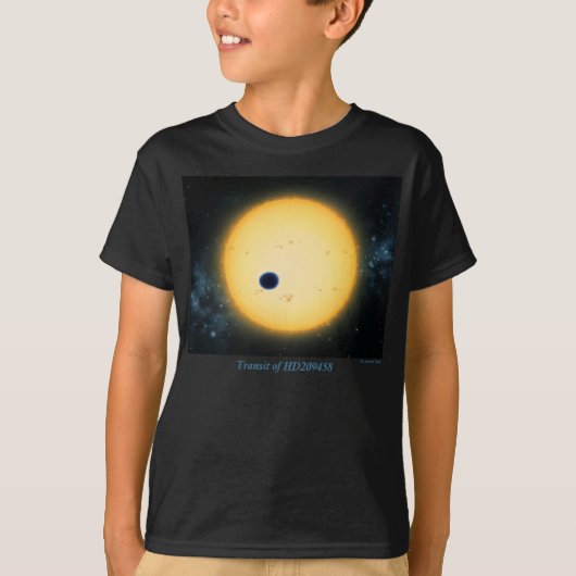 Durchfahrt des Shirts HD209458 (Vorderseite)