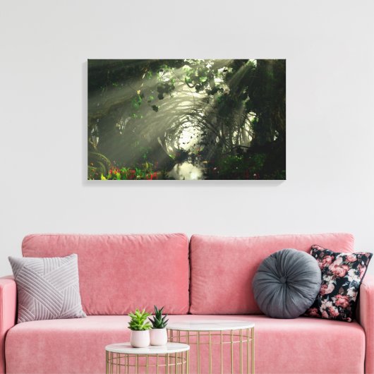 Durchfahrt Leinwanddruck (Insitu (Wohnzimmer))