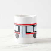 Durchfahrt-Tassen: Toronto-Bus Kaffeetasse (Mittel)