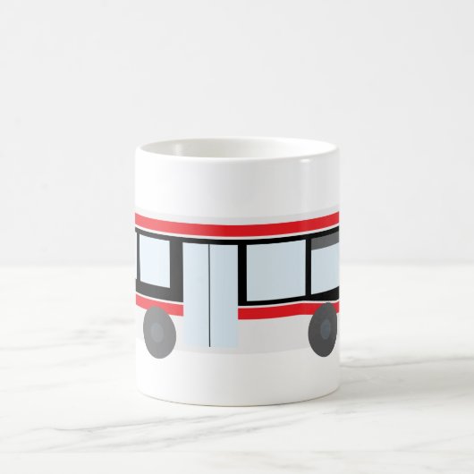 Durchfahrt-Tassen: Toronto-Bus Kaffeetasse (Mittel)