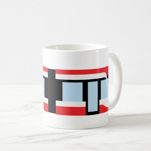 Durchfahrt-Tassen: Toronto Flexity Kaffeetasse (VorderseiteRechts)