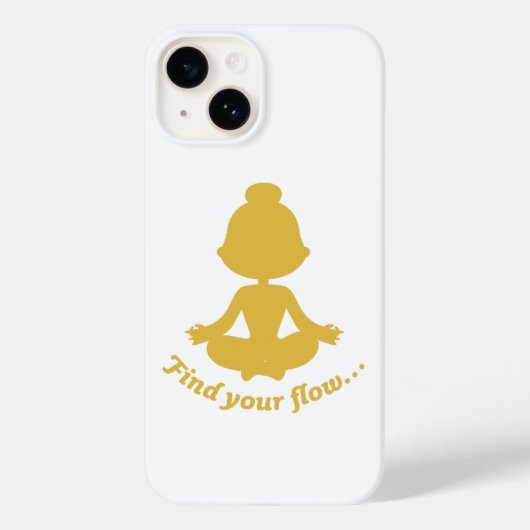 Durchfluss-Handy-Fall finden (Lila) Case-Mate iPhone Hülle (Rückseite)